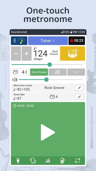 Metronome app for android